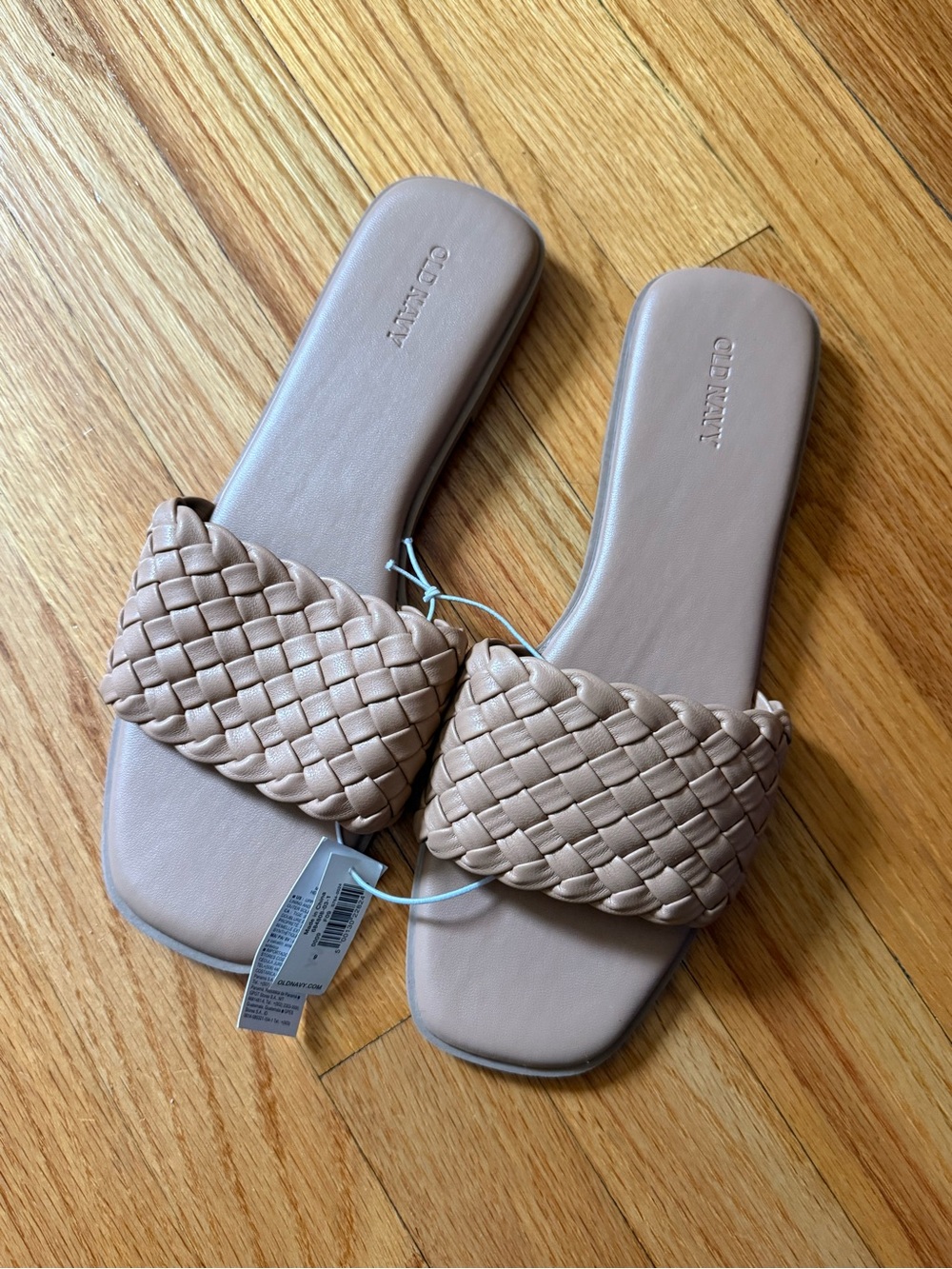 NWT Old Navy Braided Slide Sandal in Tan - Picture 7 of 10